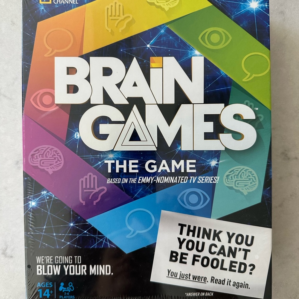 Never Opened! National Geographic Brain Games - Vibrant Multicolor